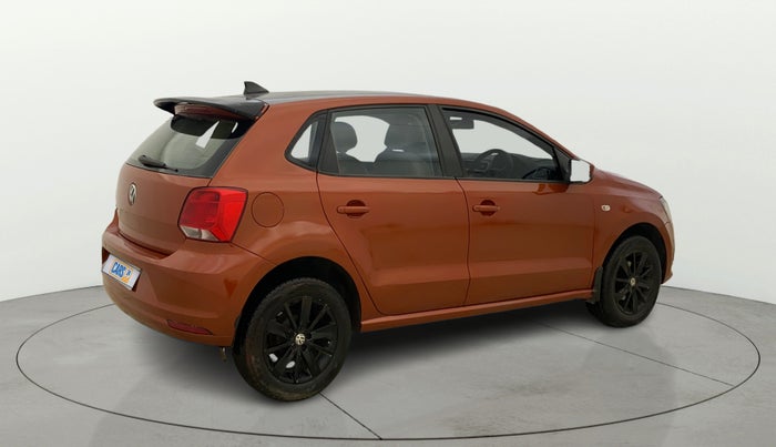 2014 Volkswagen Polo HIGHLINE1.2L, Petrol, Manual, 1,12,625 km, Right Back Diagonal