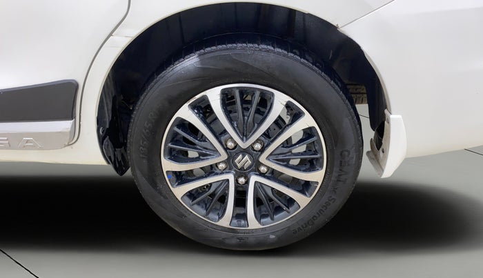 2022 Maruti Ertiga ZXI+ AT SHVS, CNG, Automatic, 61,022 km, Left Rear Wheel