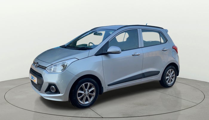 2016 Hyundai Grand i10 ASTA (O) AT 1.2 KAPPA VTVT, Petrol, Automatic, 88,175 km, Left Front Diagonal