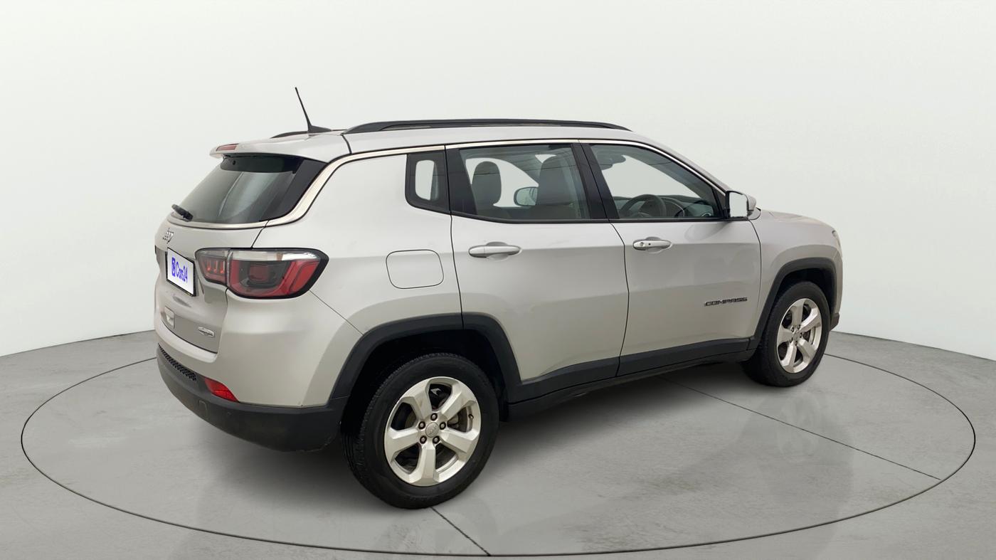 2017 Jeep Compass LONGITUDE (O) 2.0 DIESEL, Diesel, Manual, 73,027 km, Right Back Diagonal