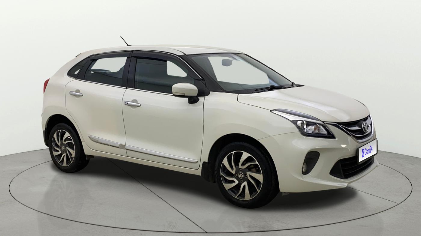 2019 Toyota Glanza V CVT, Petrol, Automatic, 29,733 km, Right Front Diagonal