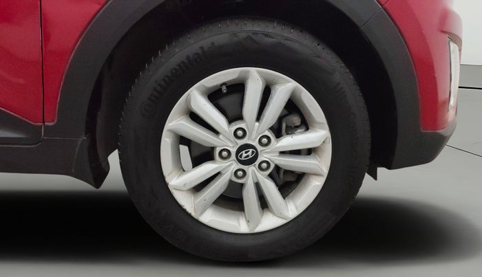 2017 Hyundai Creta SX PLUS 1.6 DIESEL, Diesel, Manual, 1,20,845 km, Right Front Wheel