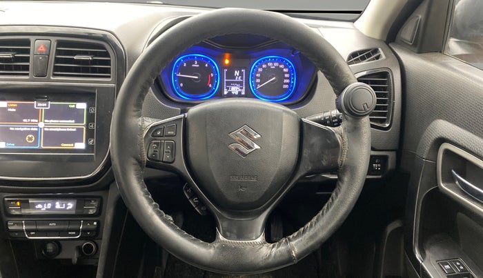 2018 Maruti Vitara Brezza ZDI PLUS AMT, Diesel, Automatic, 1,18,857 km, Steering Wheel Close Up