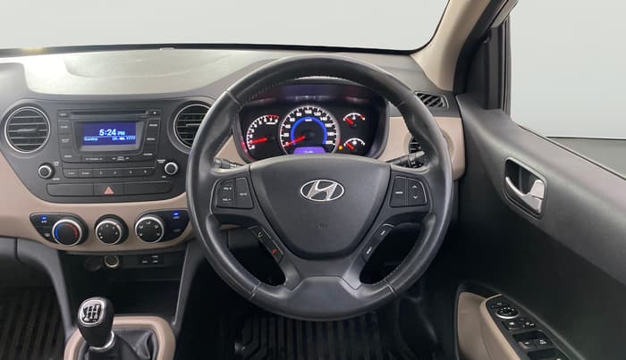 2016 Hyundai Grand i10 ASTA 1.2 KAPPA VTVT, Petrol, Manual, 50,102 km, Steering Wheel Close Up