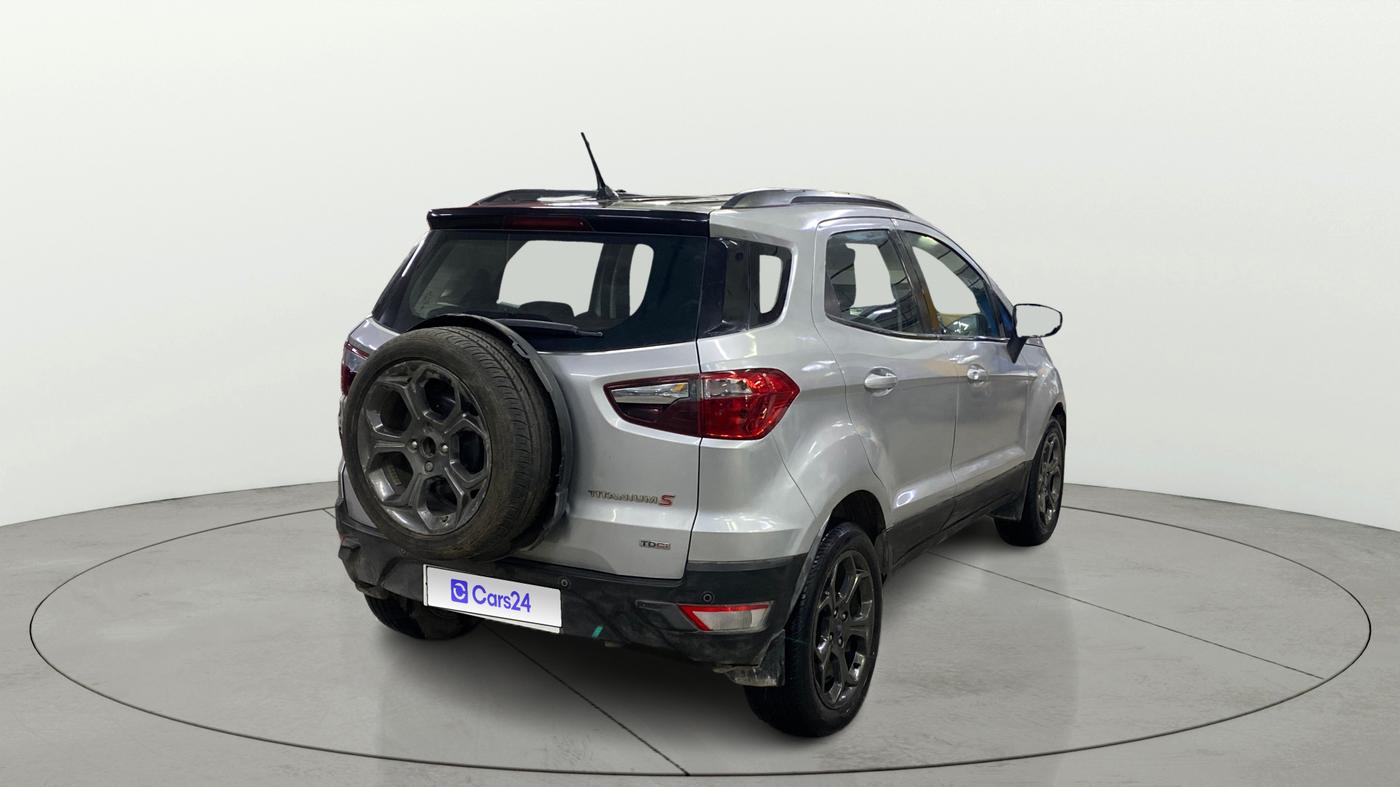 2019 Ford Ecosport TITANIUM 1.5L SPORTS(SUNROOF) DIESEL, Diesel, Manual, 80,652 km, Right Back Diagonal