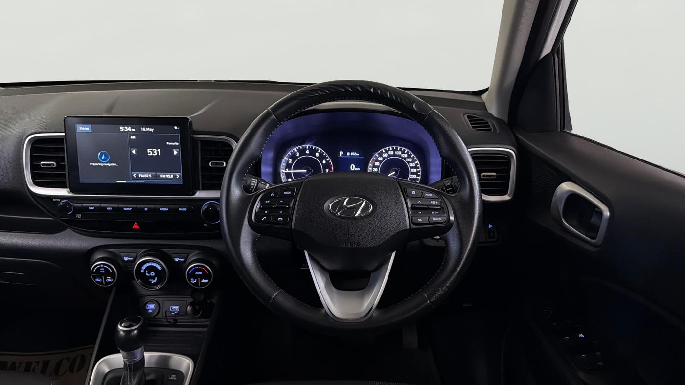2020 Hyundai VENUE SX PLUS 1.0 TURBO DCT, Petrol, Automatic, 49,258 km, Steering Wheel Close Up
