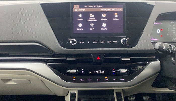2022 KIA CARENS PRESTIGE PLUS 1.5 DIESEL 7 STR, Diesel, Manual, 21,470 km, Air Conditioner