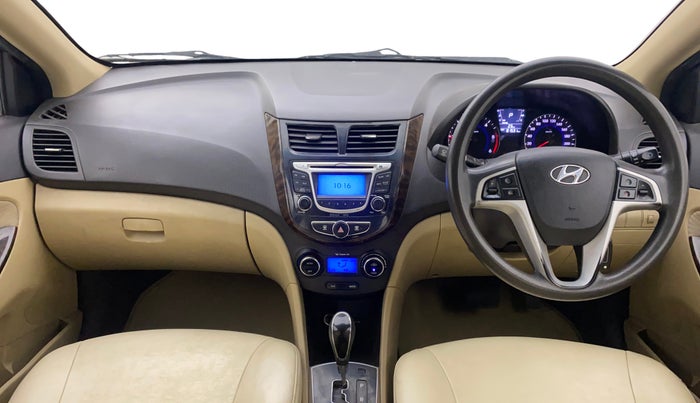 2014 Hyundai Verna FLUIDIC 1.6 CRDI SX AT, Diesel, Automatic, 81,531 km, Dashboard