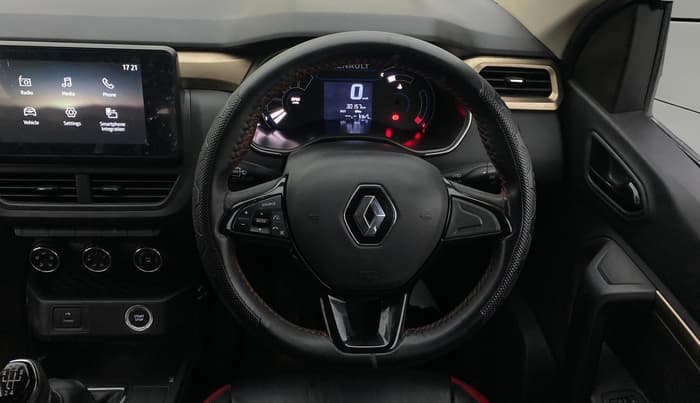 2022 Renault Kiger RXT (O) MT DUAL TONE, Petrol, Manual, 30,151 km, Steering Wheel Close Up