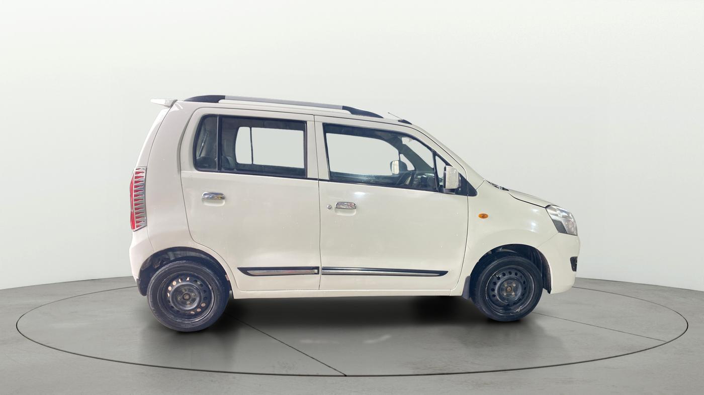 2017 Maruti Wagon R 1.0 VXI, Petrol, Manual, 76,967 km, Right Side View