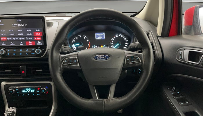 2018 Ford Ecosport TITANIUM 1.5L PETROL, Petrol, Manual, 34,029 km, Steering Wheel Close Up