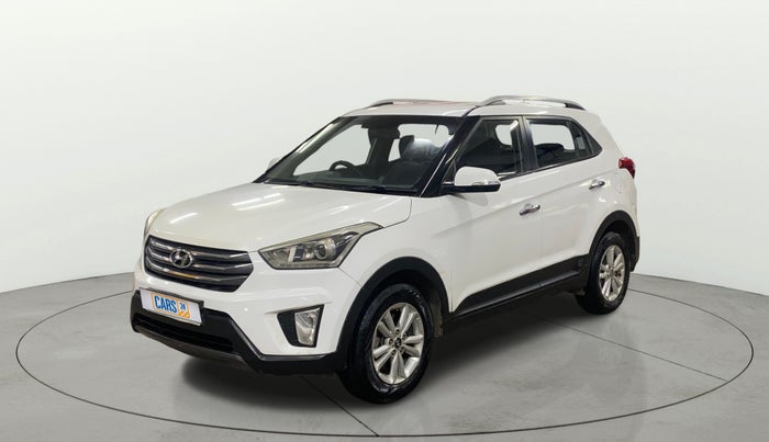 2016 Hyundai Creta SX PLUS 1.6 PETROL, Petrol, Manual, 79,599 km, Left Front Diagonal