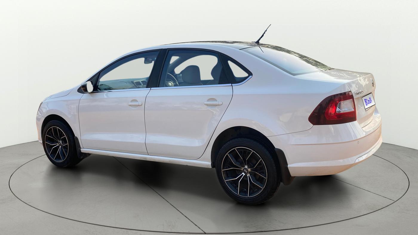 2020 Skoda Rapid ACTIVE 1.0 TSI AT, Petrol, Automatic, 84,807 km, Left Back Diagonal