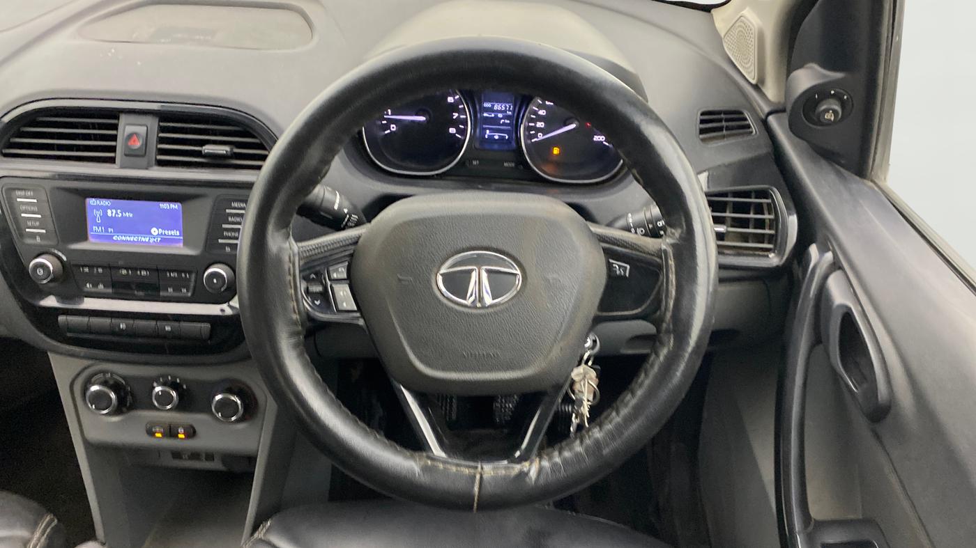 2019 Tata TIGOR XZ PETROL, Petrol, Manual, 86,634 km, Steering Wheel Close Up