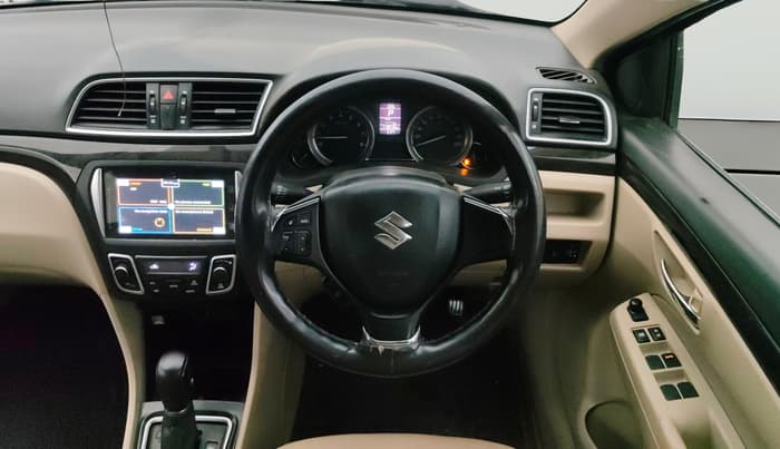 2018 Maruti Ciaz ALPHA  AT 1.4  PETROL, Petrol, Automatic, 1,19,600 km, Steering Wheel Close Up