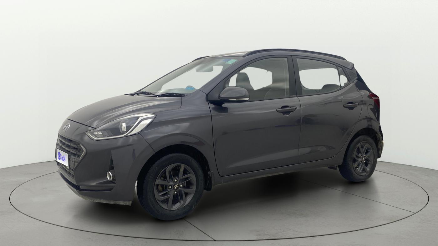 2021 Hyundai GRAND I10 NIOS SPORTZ AMT 1.2 KAPPA VTVT, Petrol, Automatic, 30,496 km, Left Front Diagonal