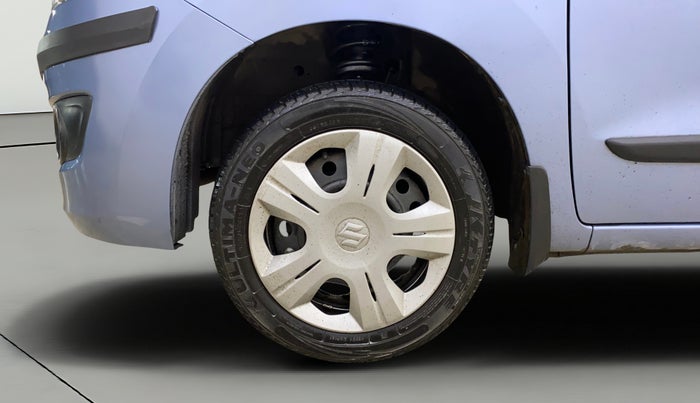 2013 Maruti Wagon R 1.0 VXI, Petrol, Manual, 31,278 km, Left Front Wheel