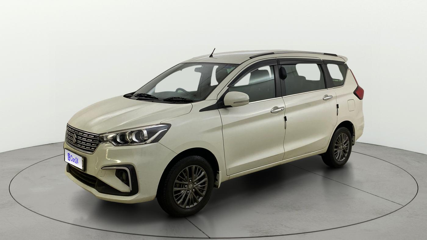 2021 Maruti Ertiga ZXI AT SHVS, Petrol, Automatic, 21,481 km, Left Front Diagonal