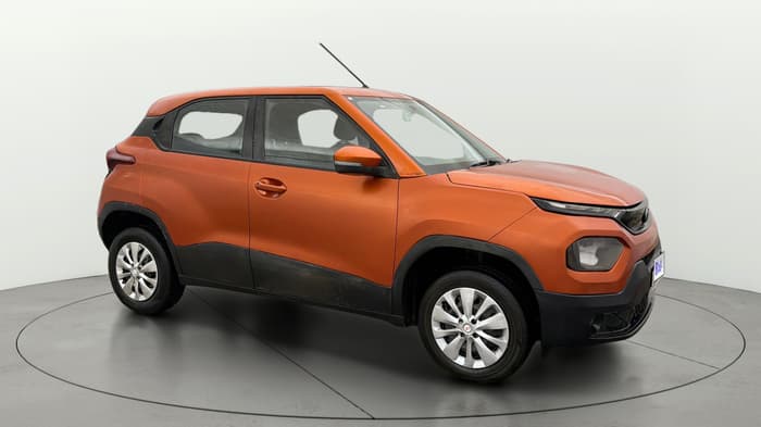 2021 Tata PUNCH ADVENTURE AMT, Petrol, Automatic, 46,643 km, Right Front Diagonal