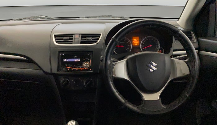 2014 Maruti Swift VXI, Petrol, Manual, 61,343 km, Steering Wheel Close Up