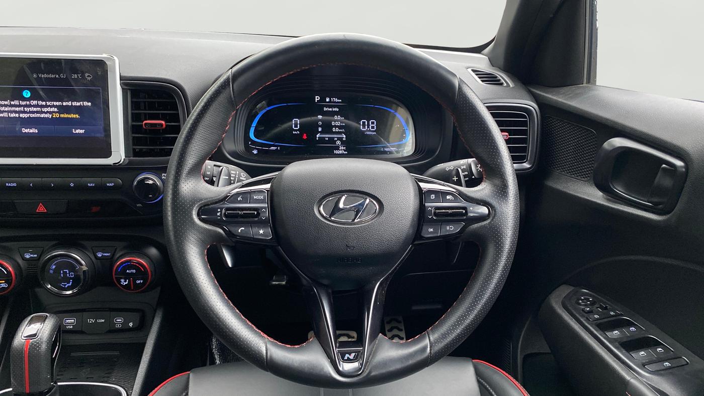 2023 Hyundai VENUE N LINE N8 1.0 TURBO DCT, Petrol, Automatic, 10,251 km, Steering Wheel Close Up