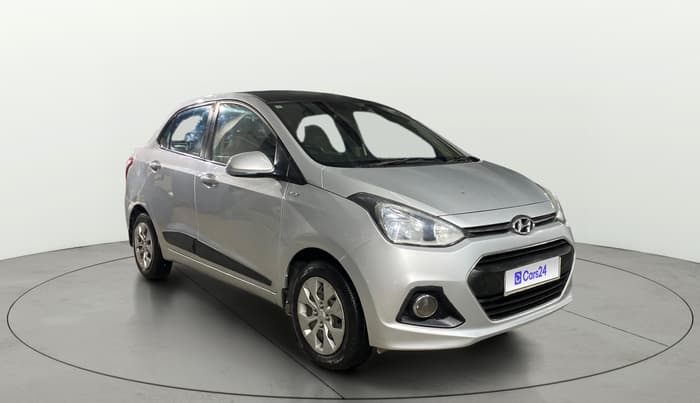 2015 Hyundai Xcent SX 1.2, Petrol, Manual, 88,202 km, Right Front Diagonal