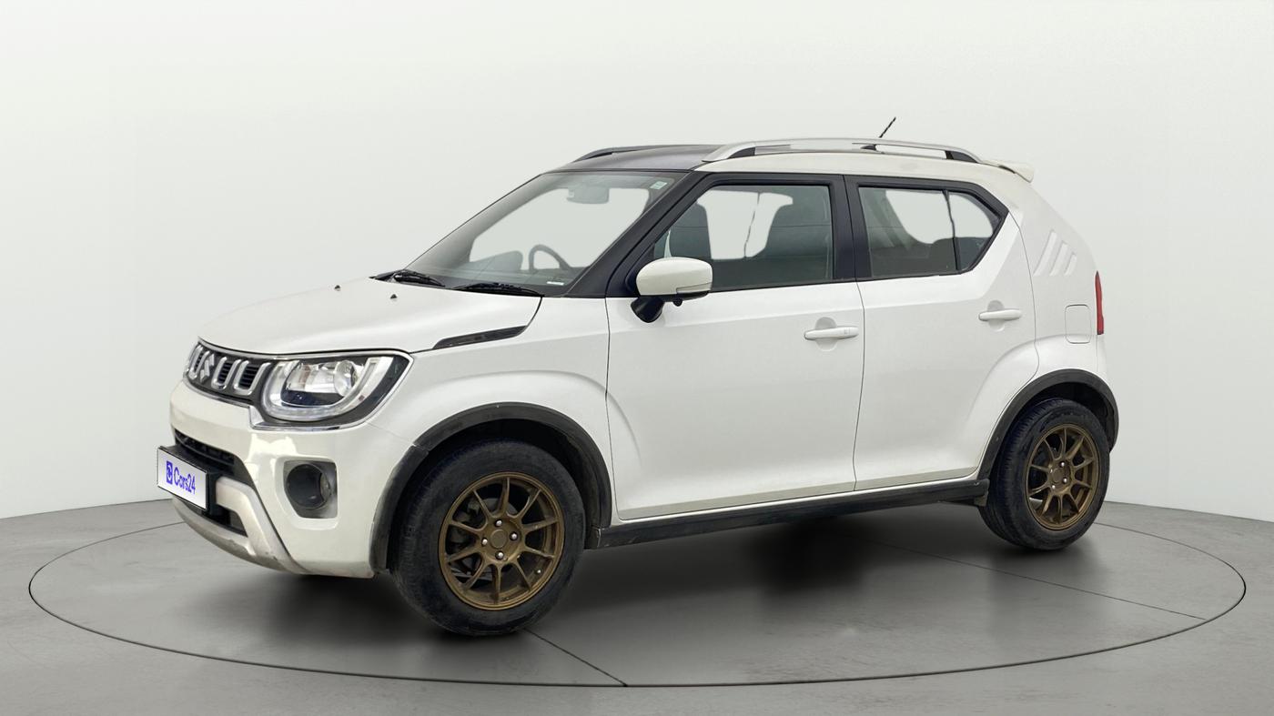 2022 Maruti IGNIS ALPHA 1.2 AMT, Petrol, Automatic, 34,510 km, Left Front Diagonal