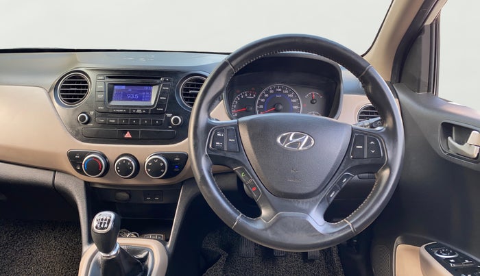 2015 Hyundai Grand i10 ASTA (O) 1.2 KAPPA VTVT, Petrol, Manual, 46,941 km, Steering Wheel Close Up