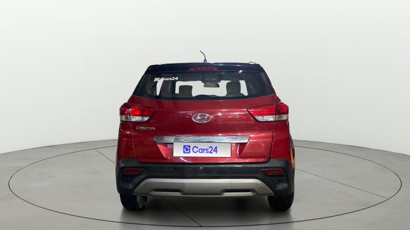 2018 Hyundai Creta E PLUS 1.6 PETROL, Petrol, Manual, 75,544 km, Back/Rear