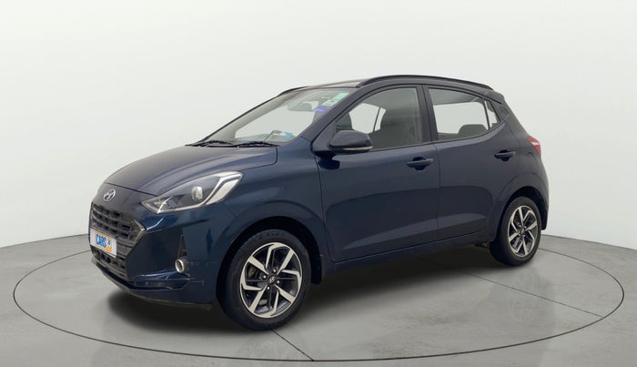 2019 Hyundai GRAND I10 NIOS SPORTZ 1.2 KAPPA VTVT DUAL TONE, Petrol, Manual, 58,779 km, Left Front Diagonal