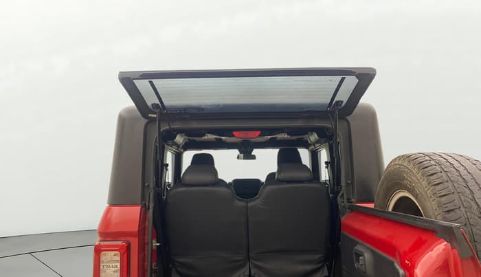 2021 Mahindra Thar LX PETROL HT 4WD AT, Petrol, Automatic, 52,832 km, Boot Door Open