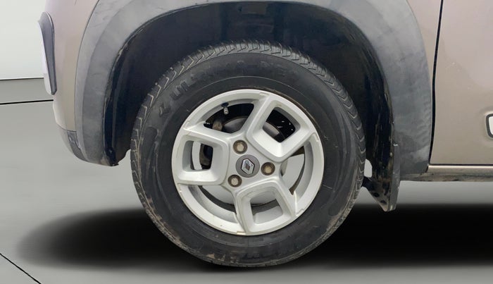 2017 Renault Kwid RXT 1.0 AMT (O), Petrol, Automatic, 31,419 km, Left Front Wheel