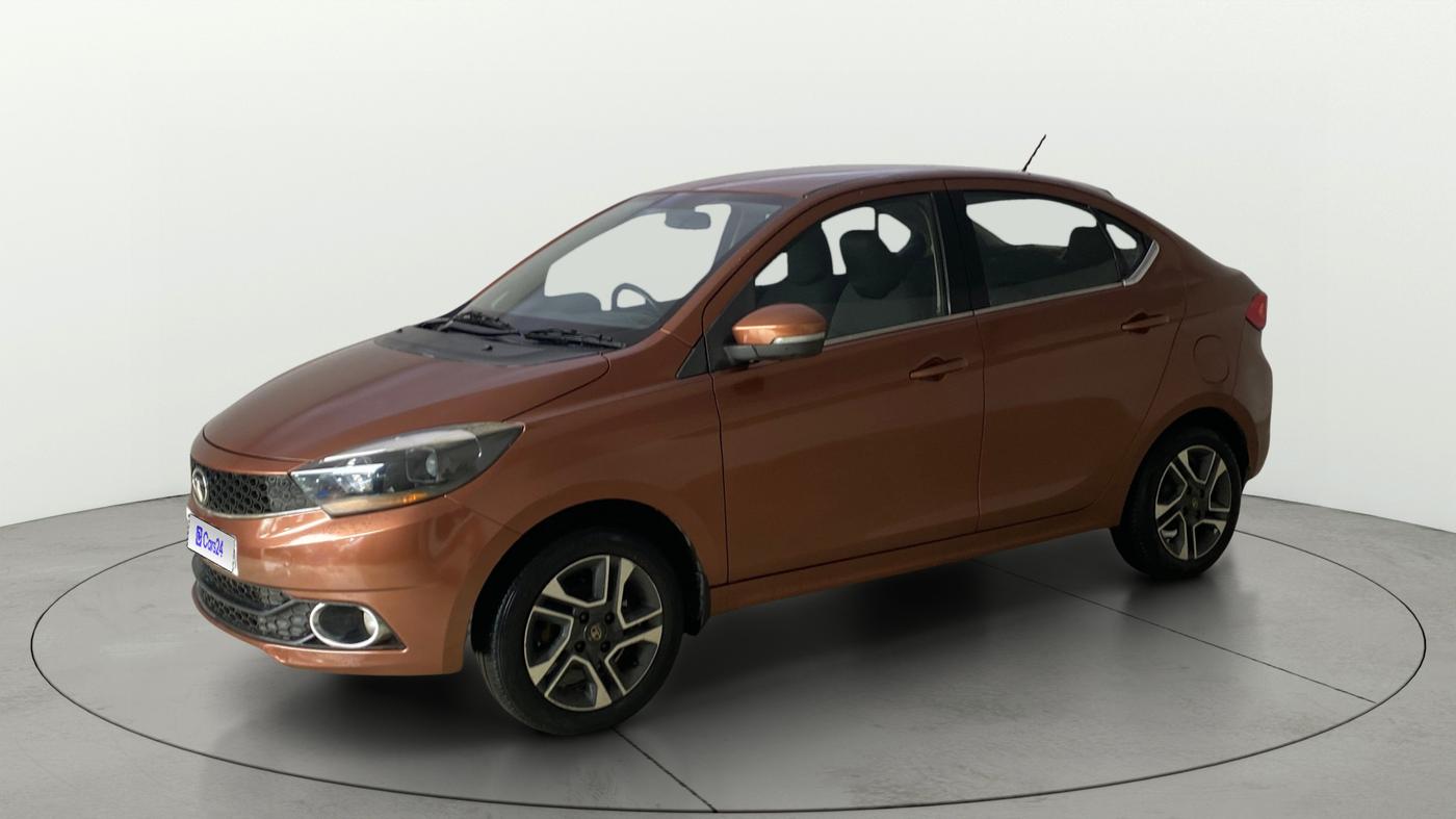 2017 Tata TIGOR XZ (O) PETROL, Petrol, Manual, 45,176 km, Left Front Diagonal
