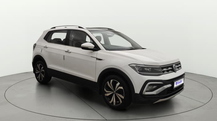 2022 Volkswagen TAIGUN GT PLUS 1.5 TSI DSG, Petrol, Automatic, 1,32,188 km, Right Front Diagonal