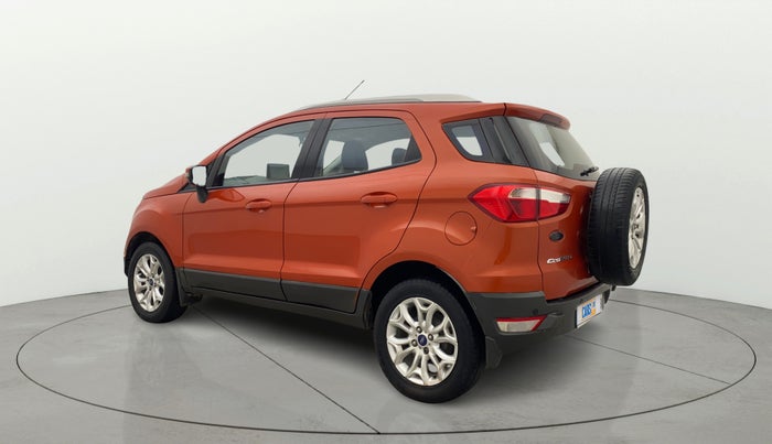 2014 Ford Ecosport TITANIUM 1.5L PETROL AT, Petrol, Automatic, 60,186 km, Left Back Diagonal