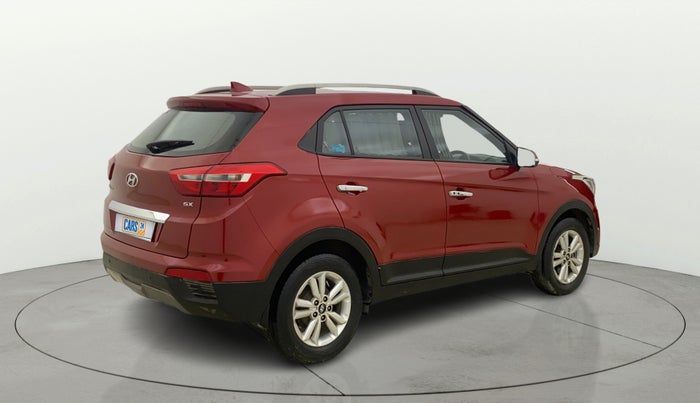 2017 Hyundai Creta SX PLUS 1.6 PETROL, Petrol, Manual, 71,242 km, Right Back Diagonal