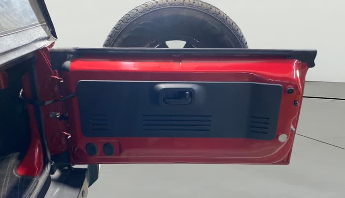2021 Mahindra Thar AX (O) P 4WD MT CT, Petrol, Manual, 9,231 km, Boot Door Open