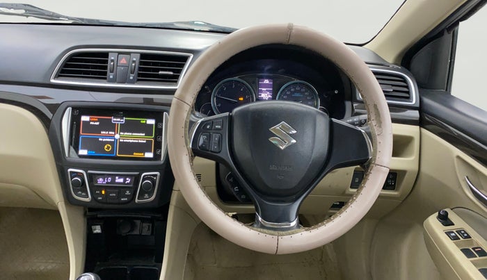 2018 Maruti Ciaz ALPHA DIESEL 1.3, Diesel, Manual, 88,214 km, Steering Wheel Close Up