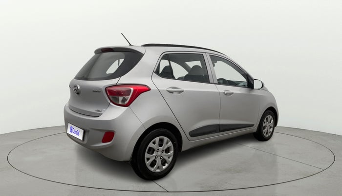 2016 Hyundai Grand i10 SPORTZ 1.2 KAPPA VTVT, Petrol, Manual, 68,420 km, Right Back Diagonal