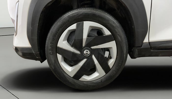 2021 Nissan MAGNITE XL TURBO CVT, Petrol, Automatic, 54,573 km, Left Front Wheel