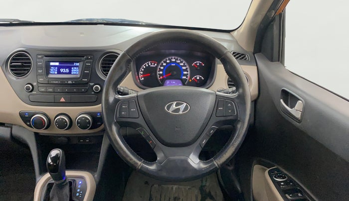 2014 Hyundai Grand i10 ASTA AT 1.2 KAPPA VTVT, Petrol, Automatic, 74,436 km, Steering Wheel Close Up
