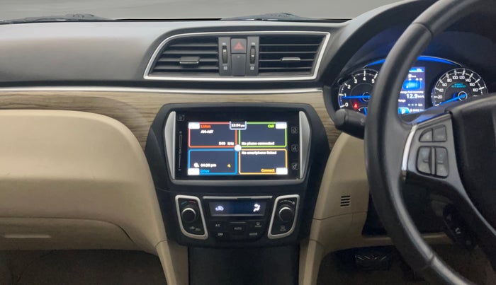 2019 Maruti Ciaz ALPHA  AT 1.5 SHVS PETROL, Petrol, Automatic, 46,908 km, Air Conditioner
