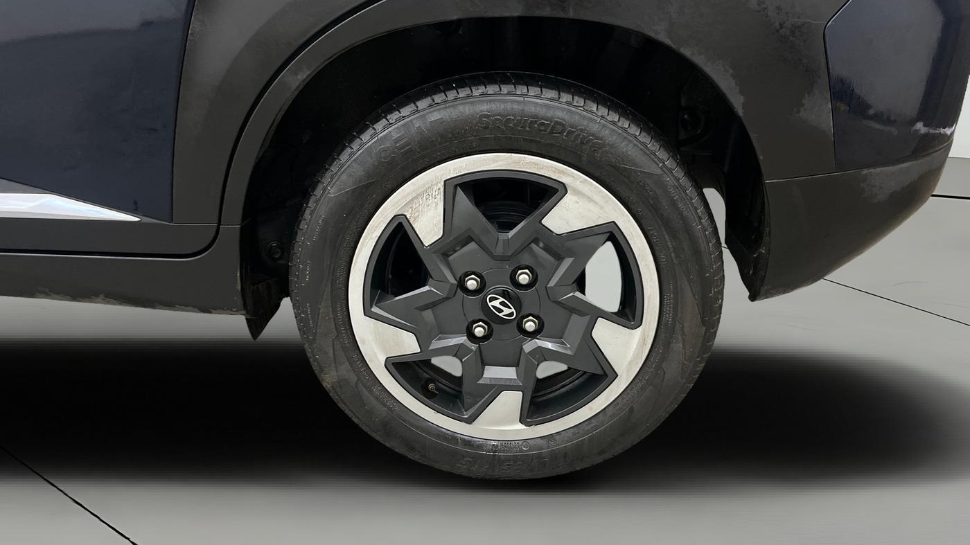 2024 Hyundai EXTER SX 1.2 CNG MT, CNG, Manual, 29,716 km, Left Rear Wheel
