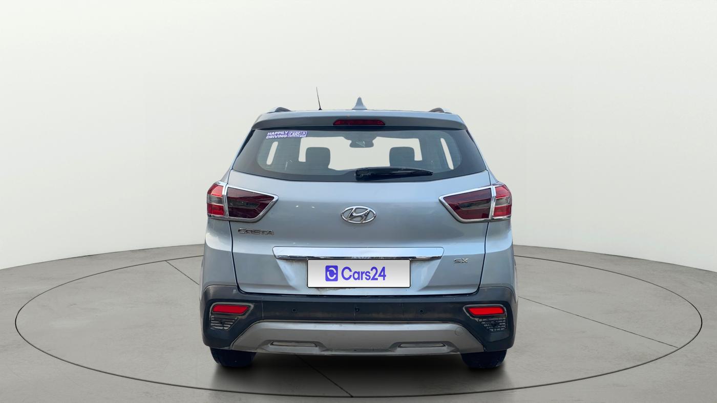 2019 Hyundai Creta SX AT 1.6 PETROL, Petrol, Automatic, 79,705 km, Back/Rear