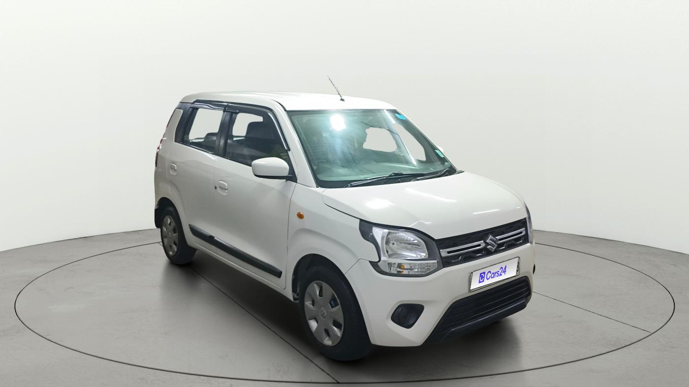 2020 Maruti New Wagon-R VXI 1.2 AMT, Petrol, Automatic, 98,365 km, Right Front Diagonal