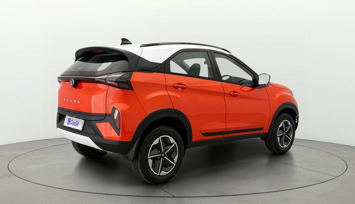 2024 Tata NEXON CREATIVE AMT DUAL TONE 1.2 PETROL, Petrol, Automatic, 19,537 km, Right Back Diagonal