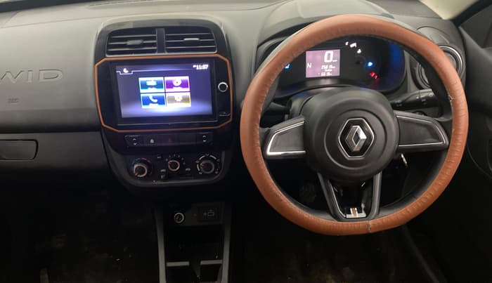 2022 Renault Kwid CLIMBER 1.0 AMT (O), Petrol, Automatic, 25,816 km, Steering Wheel Close Up