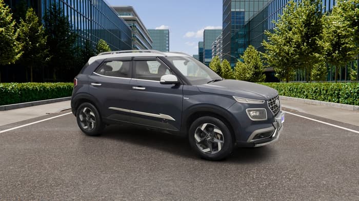2019 Hyundai VENUE SX PLUS 1.0 TURBO DCT, Petrol, Automatic, 36,214 km, Right Front Diagonal