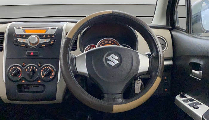 2014 Maruti Wagon R 1.0 VXI, Petrol, Manual, 25,749 km, Steering Wheel Close Up