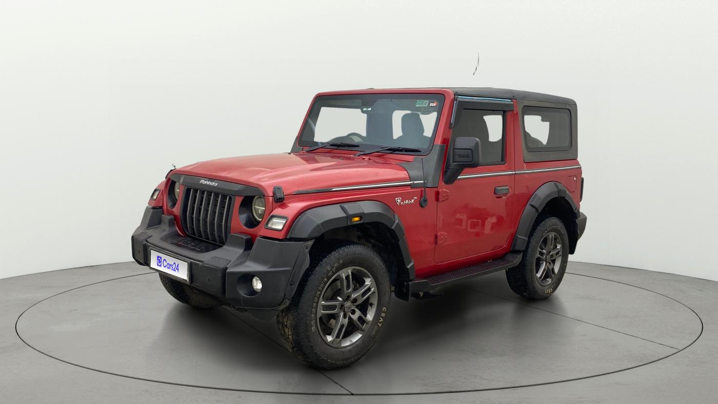 2022 Mahindra Thar LX HARD TOP 4WD MT, Diesel, Manual, 49,589 km, Left Front Diagonal
